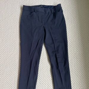 Navy Express skinny dress pants 4R. Like new